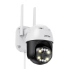 IP vonkajšia kamera ZOSI C296 WiFi Pan Tilt 8MP Dual IP66 s 32GB microSD kartou