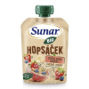 Sunar BIO HOPSÁČEK Jahoda, banán, čučoriedka + ovsené vločky, kapsička (od ukonč. 12.mesiaca) 1x100 g, 8592084419448