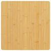 vidaXL Stolová doska 50x50x1,5 cm bambus - Hnedá - 44967-186409