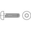 TOOLCRAFT 1069337 šošovkové skrutky do plechu 2.9 mm 9.5 mm T profil nerezová ocel A2 1000 ks; 1069337