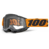 100% ACCURI 2 Goggle Orange - Clear Lens