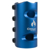 Chilli Clamp SCS-4-bolt blue Oversized