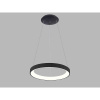 LED 2 Závesné vnútorné stropné svietidlo BELLA SLIM P.48 cm čierne