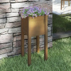 Kvetinový záhon VidaXL drevo 31 cm x 31
