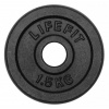 LifeFit Disc 1,5 kg, kovový, pre 30 mm tyč