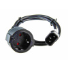 Síťový kabel pro výstup UPS - redukce PC konektor NKUP-230V-SCH2 (NKUP-230V-SCH2)