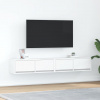 zahrada-XL TV skrinky 2 ks biele 80x31x25,5 cm kompozitné drevo 861509