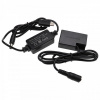 USB napájací adaptér ako ACK-E18 pre Canon EOS M6 atď. + DC spojka ako DR-E18