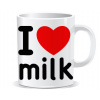 Hrnček Premium I Love milk