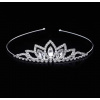 Naishide Jewelry Korunka do vlasov s farebnými kryštálmi Druh barvy: Stříbrná