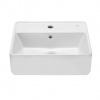 Roca The Gap Umývadlo na dosku, 42x39 cm, s prepadom, otvor na batériu, biela A3270MM000