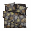 SCANquilt Obliečky SATÉN DESIGN peru bežný 1x paplón 140x200 + 1x vankúš 70x90