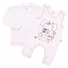 Dojčenská súpravička New Baby Mouse biela - 80 (9-12m)