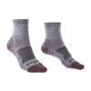 Dámské ponožky Bridgedale Hike Lightweight Womens Merino Performance 3/4 Crew 814 heather/damson - M (5-6,5) / EU 38-40 / 23-25 cm
