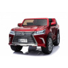 mamido Detské elektrické autíčko Lexus LX 570 lakované červené