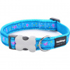 Obojok RD 15 mm x 24-37 cm - Butterfly Turquoise