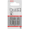 BOSCH Extra-Hart Skrutkovacie bit zvlášť tvrdý, HEX 5, 25 mm 2607001726
