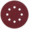 WOLFCRAFT - Samodržné brúsne kotúče drevo/kov, 80,120,240, 125mm, 25ks