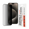 Techsuit 111D Privacy Full Glue ochranné sklo na iPhone 15 Pro Max – čierne