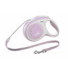 Vodítko Flexi New Comfort M lanko 8m/20kg ružová