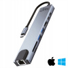DOKOVACIA STANICA HUB 12 v 1 USB-C VGA RJ45 HDMI 4K