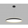 LED2 32750537DT Závesné svietidlo MOON 80 LED 76+12W, 3000K/4000K, 6160lm, IP20, čierna/zlatá, TRIAC