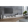 Cama Meble Tv stolík LIFE, biely mat/biely lesk