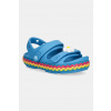 Detské sandále Crocs CROCBAND CRUISER RICRAC SANDAL T 211032.CROCS.CROCBAND.C modrá EUR 20/21