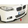 Rieger lipa pod predný nárazník pro BMW rad 5 F11 touring, 09/10-06/13, plast ABS lakovaný do čiernej lesklej farby