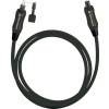 Toslink audio kabel [1x Toslink zástrčka (ODT) - 1x Toslink zástrčka (ODT)] 1.50 m černá Oehlbach OPTO Star Black
