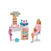 Barbie salón krásy herný set s bábikou, Mattel 39,5x32,5x8,5 cm, balenie 1 ks