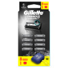 Gillette Mach 3 Charcoal vymeniteľné hlavice, 8 ks/1 bal
