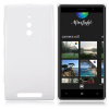 Gumený kryt S Line na Nokia Lumia 830 - biela