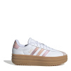 adidas VL Court Bold Lifestyle Shoes Juniors white/coral/GUM 3 (35.5)