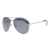 Slazenger Aviator Sunglasses Mens Black/Silver One Size
