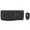 Genius KM-123 sada klávesnice drátová (USB) CZ/SK, černá s optickou myší