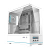Počítačová skriňa Darkflash DY451 PRO s ventilátorom (biela)