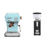 Ascaso Dream PID, Kid Blue + ECM S-Automatik 64, anthracite