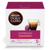 Kávové kapsule, 16x6 g, NESCAFÉ DOLCE GUSTO Espresso, bezkofeínové