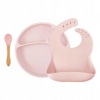 Silikónové minikoiooi jedlá 101070020 (Minikoioi Blw II Pink Food Set)
