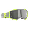 Motokrosové okuliare FURY LS grey/yellow SCOTT - USA plexi Light Sensitive