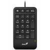 GENIUS Numerická klávesnice NumPad 125, Drátová USB-C, černá 31300019401