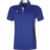 Mizuno Hex Rect Polo Pánske športové Polo tričko, modré, veľ. M