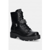 Workery Guess YANZY čierna farba, na plochom podpätku, FLTYNZ ELE10 FLTYNZ.ELE10.BLACK EUR 41