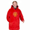 Fan-shop Detská oversize mikinová deka MANCHESTER UNITED červené velikost: 6/10 let