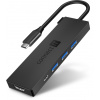 Replikátor portov CONNECT IT CHU-8010-AN USB-C 5v1, antracitový (CHU-8010-AN)