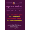 Aktualizace III 4 2025 Zákon o státní sociální podpoře