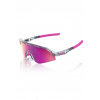 100% SLENDALE XS - Polished Translucent Grey - Purple Multilayer Mirror