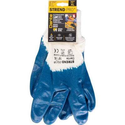 Strend Pro rukavice Dante, veľkosť 10/XL, s blistrom 3134180