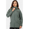 Dámský outdoorový kabát KILPI Ayra khaki Velikost: 40
